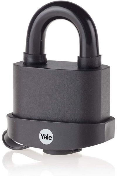 Yale Brand: Y220B/71/130/1 - 71mm Pvc Coated Marine Padlock - High Protection - Double Locking -