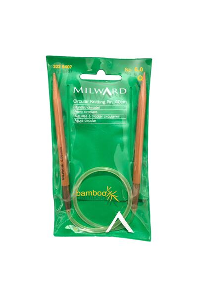 Milward Mılward Bamboo Misinalı Şiş 40 Cm No: 6 Made In Germany