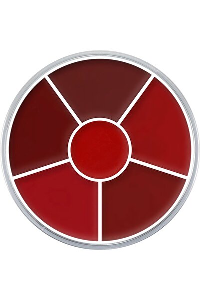 Kryolan Ruj Çarkı Lip Rouge Wheel 6 Renk 30 gr 01216 D