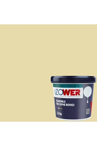 izower Silikonlu Dış Cephe Boyası - Ihlamur 30 ( 3.5 kg )