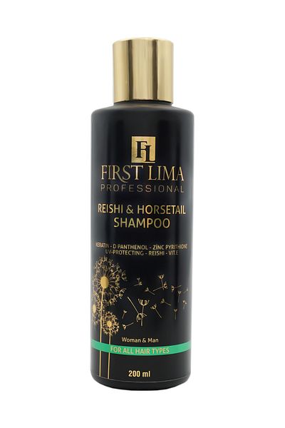 First Lima Professional Reishi and Horsetail Shampoo - Anti-Spill and Growth Support 200ml