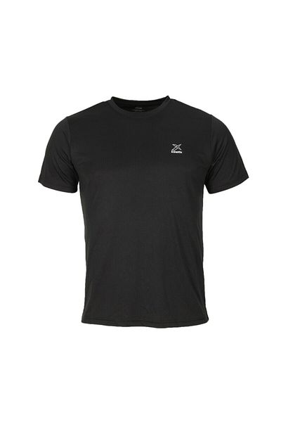 Kinetix SN225 Tricou simplu cu guler în formă de C PES - Tricou Siyah Erkek 100581604