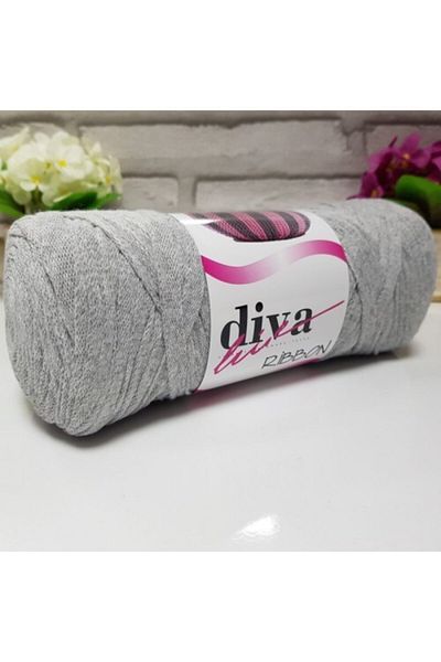 Diva İplik Κορδέλα Diva 2107 Ανοιχτό Γκρι