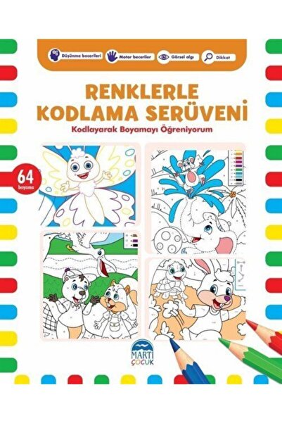 Martı Çocuk Yayınları Coding Adventure with Colors - 9