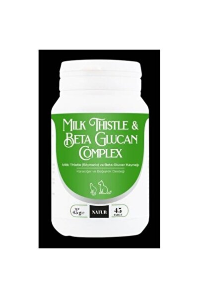 Natür Milk Thistle & Beta - Glucan Complex Destekleyici 45 Tablet