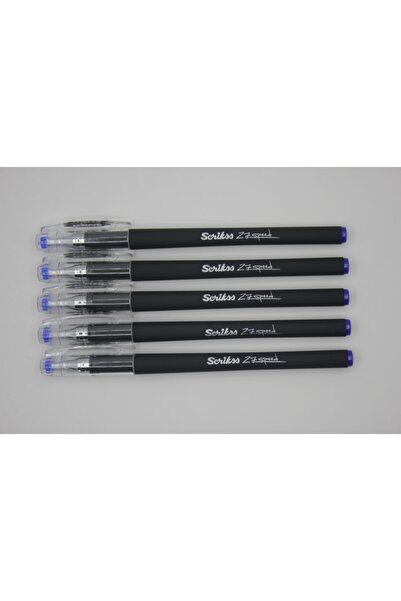 Scrikss Z7 Speed Jel Tükenmez Kalem Mavi 0.7mm (5adet)