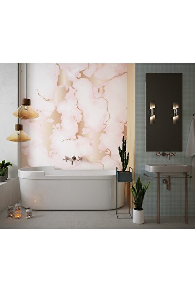 Kolhis Premium Suya Dayanıklı Banyo Duvar Zemin Kaplama Yapışkanlı Folyo