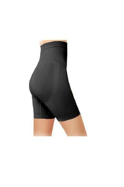 Form Angel Women's Recovery Mini Shorts Corset Black