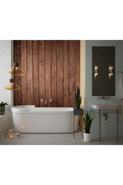 Kolhis 100cmx200cm Premium Suya Dayanıklı Banyo Duvar  Zemin Kaplama Yapışkan...