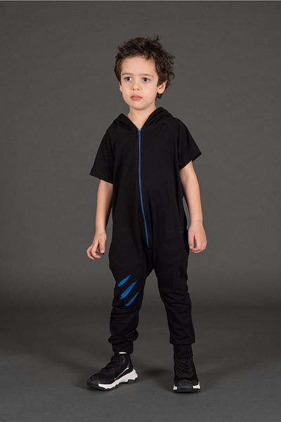 Baokids بذلة النمر الأسود للأولاد