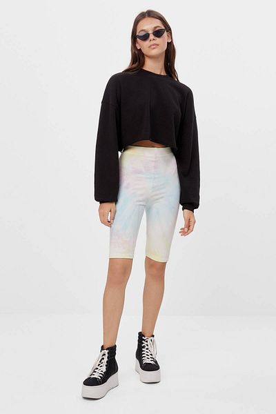 AQE FASHION Hanorac negru cu mânecă lungă pentru femei