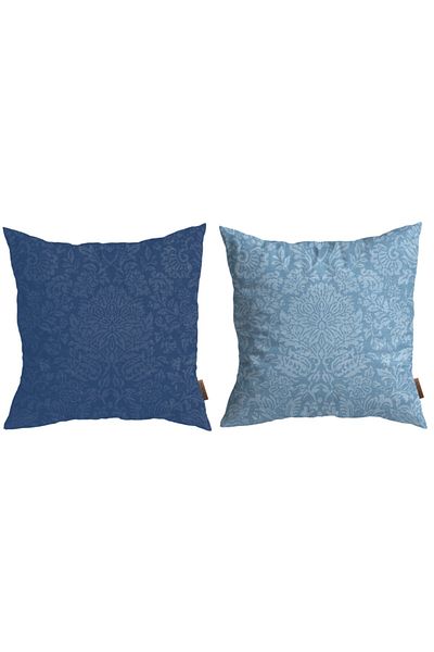 Alacastore Set de 2 huse de pernă decorative cu model englezesc imprimat pe două fețe