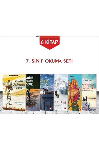 Beyaz Balina Yayınları 7. Sınıf Okuma Seti 6'lı Kitap