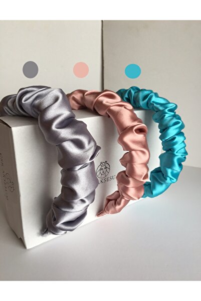 CSR AKSESUAR 3lü Saten Taç Seti