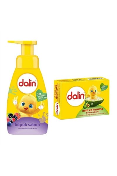 Dalin Forest Fruits Foam Soap 200 ml and Avocado Baby Soap 100 g