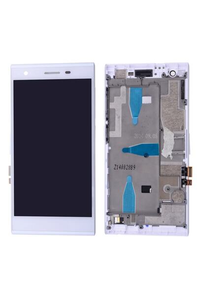 Genel Markalar Turkcell T50 Lcd Ekran Dokunmatik Beyaz Çıtalı Uyumlu Ekran