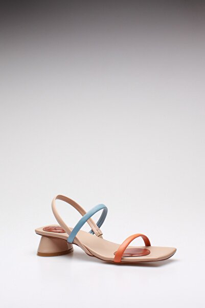 ROVIGO Women's Beige Skin Sandals