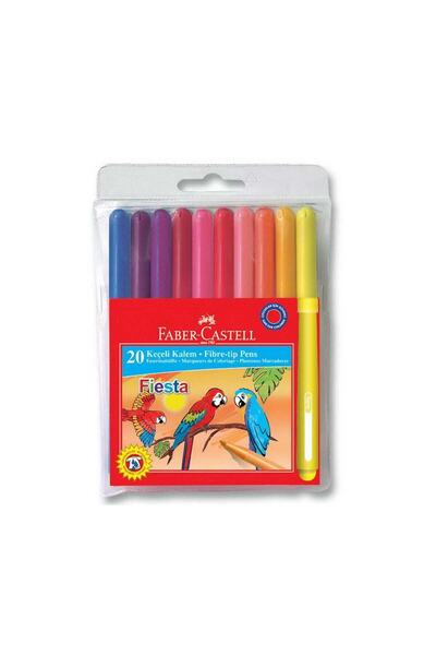 Faber Castell Fiesta Keçeli Kalem 20li 330450
