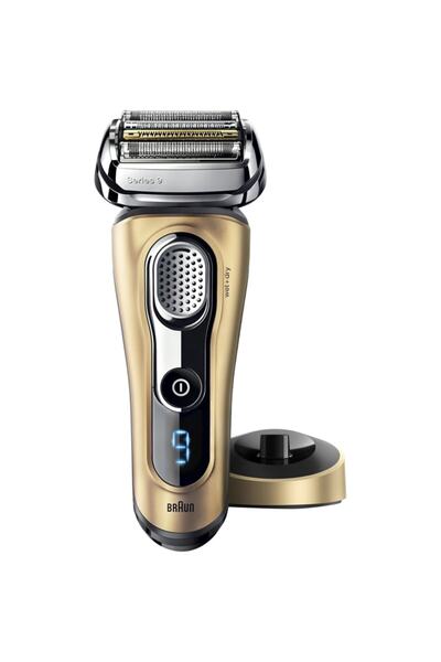 Braun Series 9 9299s Erkek Folyo Tıraş Makinesi, Islak Ve Kuru, Deri Seyahat Kılıfı Ile - Altın