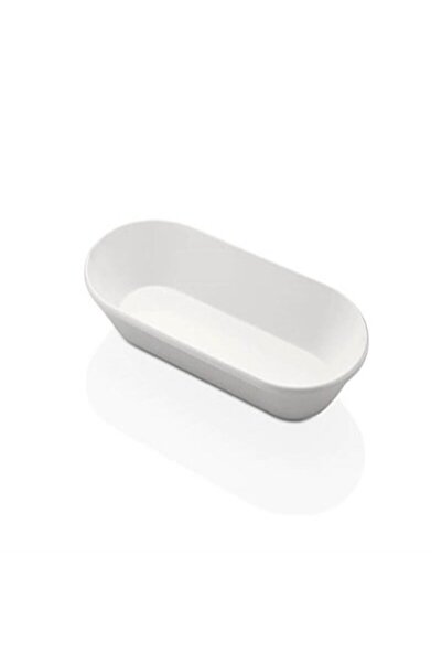 Külsan 164019.CW - Porto Krem Beyaz Oval Tabak Seti 40x19 cm, Thermoset Melamin