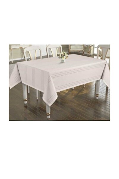 Almila Home مفرش طاولة فردي من كولبر مقاس 160x220 مخطط رياضي خالي من الهموم -...