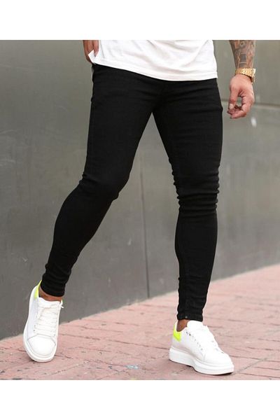 Karaca Giyim Ανδρικό μαύρο τζιν παντελόνι Slimfit