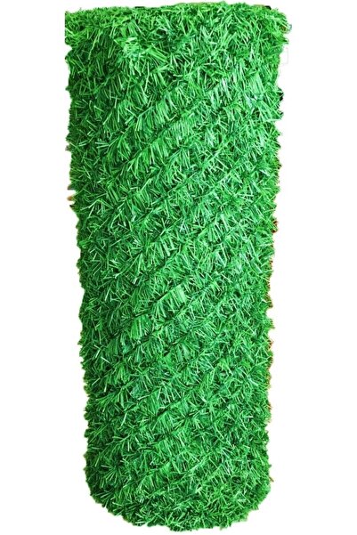 YILMAZ YAPI Yeşil Tel Dekoratif Çim Çit En 100 cm Boy 100 cm