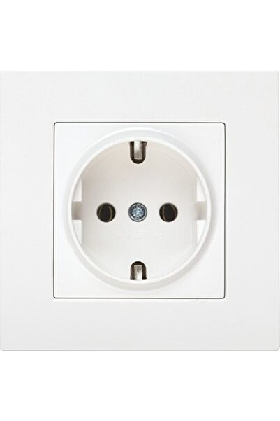 VİKO مقبس أرضي أبيض من Karre