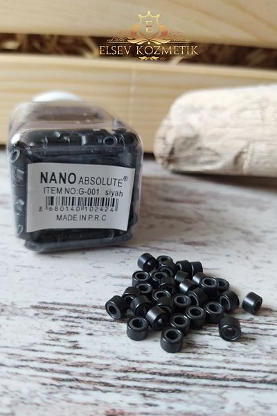 Nano Absolute Hair Welding Bead G-001 Black Elsevkozmetik