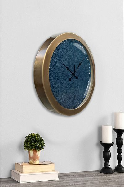 Kasva Concept Gift 36 cm Antique Metal Cool Wall Clock