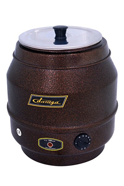 DAMGA Çorba Kazanı 13 Litre Çorbalık Potu Isıtıcı Benmari