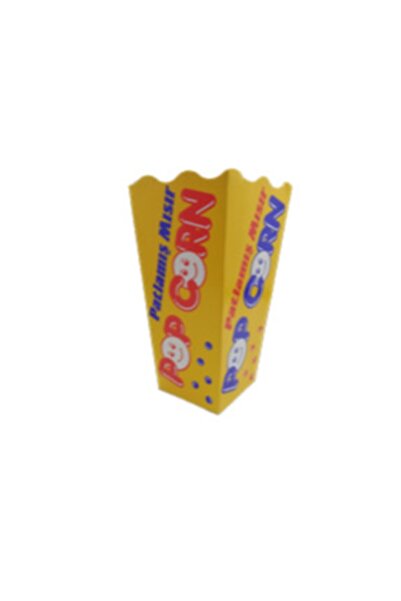 Sofora Karton Pop Corn Mısır Kutusu Popcorn 50 Adet