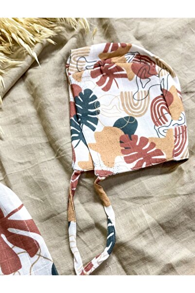 Li Puna غطاء رأس للأطفال من الموسلين بنعل الجمل Lpbn02