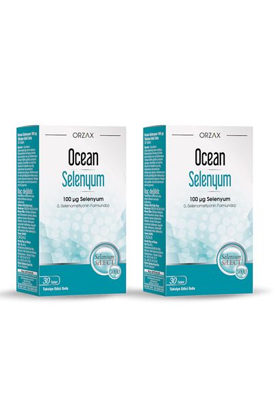 Ocean Selenium 30 Tablets - 100 Mcg X2 Pieces