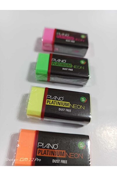 Piano Gumă colorată (4 bucăți)