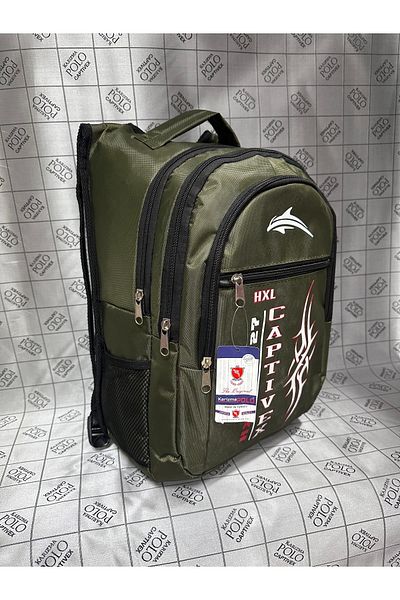 Captivex Bat 4 Compartment Backpack School Bag