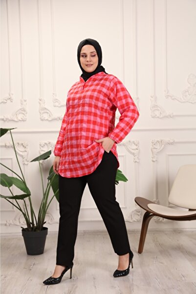 MIZMIZ Gofre Dokuma Yumuşak Kumaş Tunik