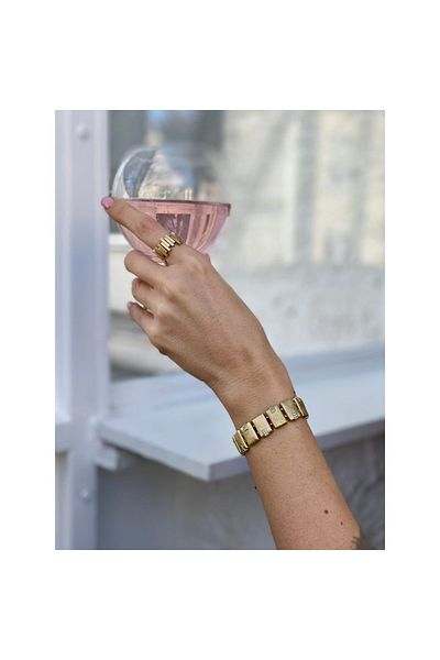 Juju Bronze Panini Bracelet