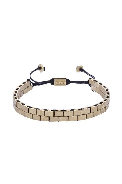 Juju Bronze Brick Bracelet