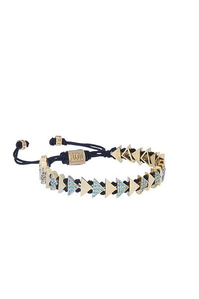 Juju Triangle Bracelet With Stones