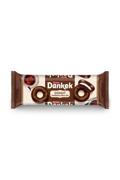 Ülker Dankek Donut Chocolate Cake with Marshmallow 162 g
