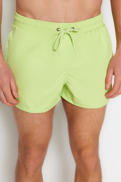 Trendyol Collection Ανοιχτό πράσινο Extra Short Basic μαγιό Σορτς θαλάσσης TMNSS22DS0025