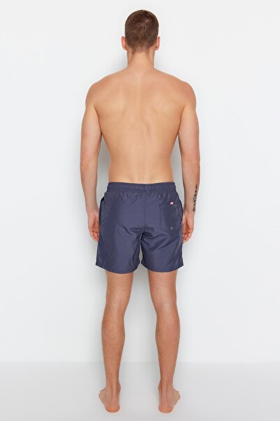 Trendyol Collection Anthrazit Basic Standardgröße Badeanzug Badeshorts TMNSS20DS0023