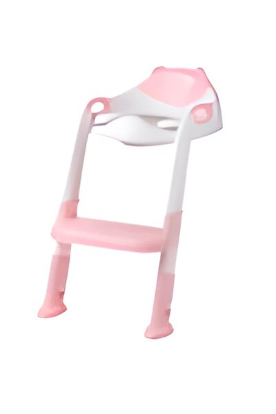 Softy Merdivenli Çocuk Klozet Adaptörü  Pembe