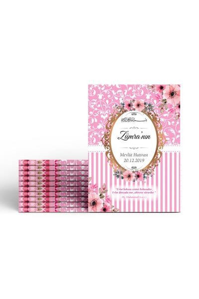 Mutluluk Atölyem 10 Adet Kız Bebek Kuranı Içi Yasin Mevlüt Kitabı