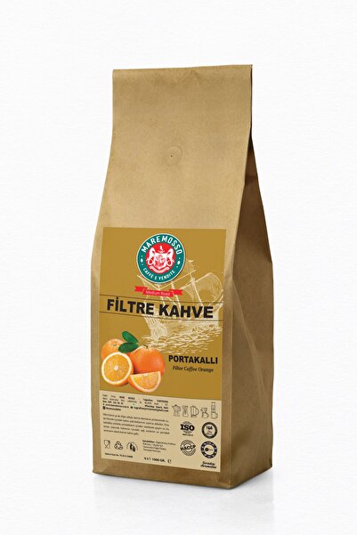 Mare Mosso Caffe ê Vendite Portakal Aromalı Öğütülmüş Filtre Kahve 1 Kg.