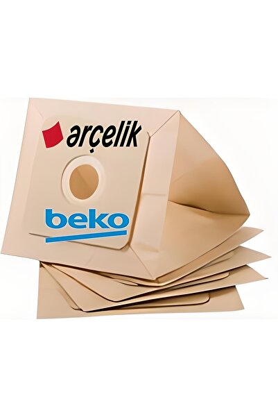 Ermiya مكنسة كهربائية Arçelik S 4540 T كيس غبار ورقي 20 قطعة