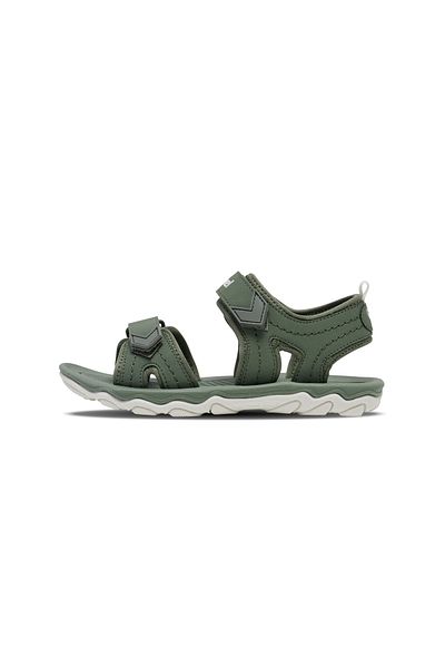 HUMMEL Pantolette
 - Grün - Flacher Absatz