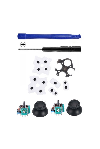 POPKONSOL Ps5 Versiyon 2 Analog Motor Topuz Iç Lastik Tornavida Ayırıcı Tamir...