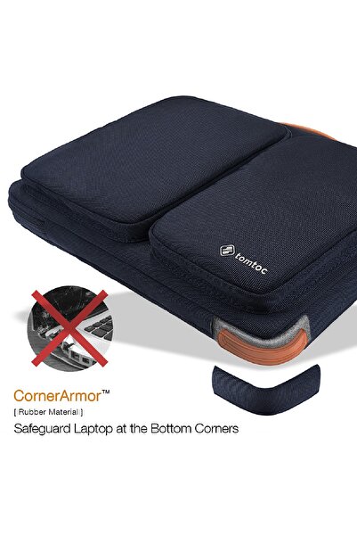 Tomtoc Defender A42 16-дюймова синя сумка для Macbook Pro -a42f2b1